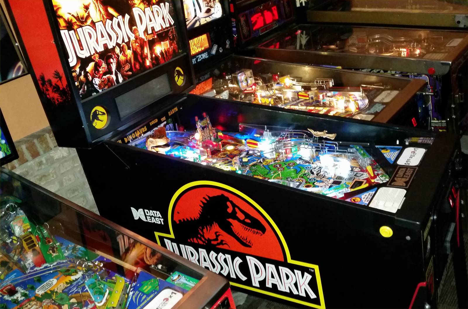 Data East Jurassic Park Pinball Machine for sale